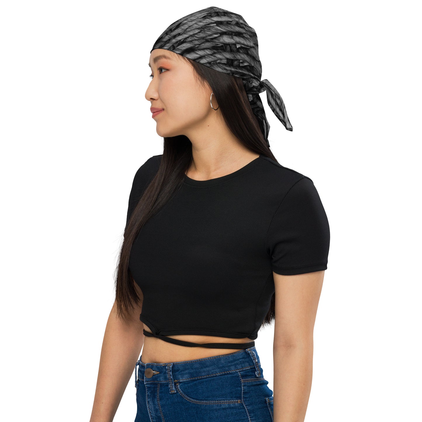 Product mockup, bandanas, Womens fashion, Online fashion, textured, prints, Elevated basics, versatile wardrobe, breathable, essentials, accessories, basics, capsule collection