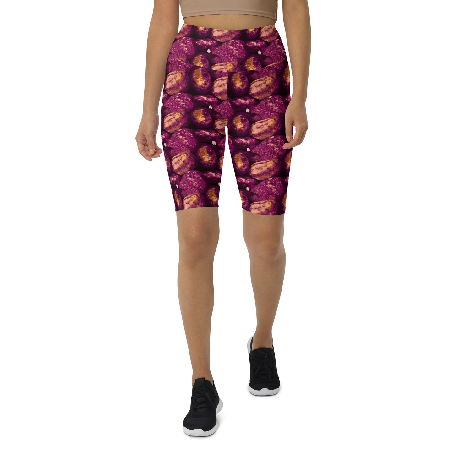 Two-Tone Potatoes Biker Shorts