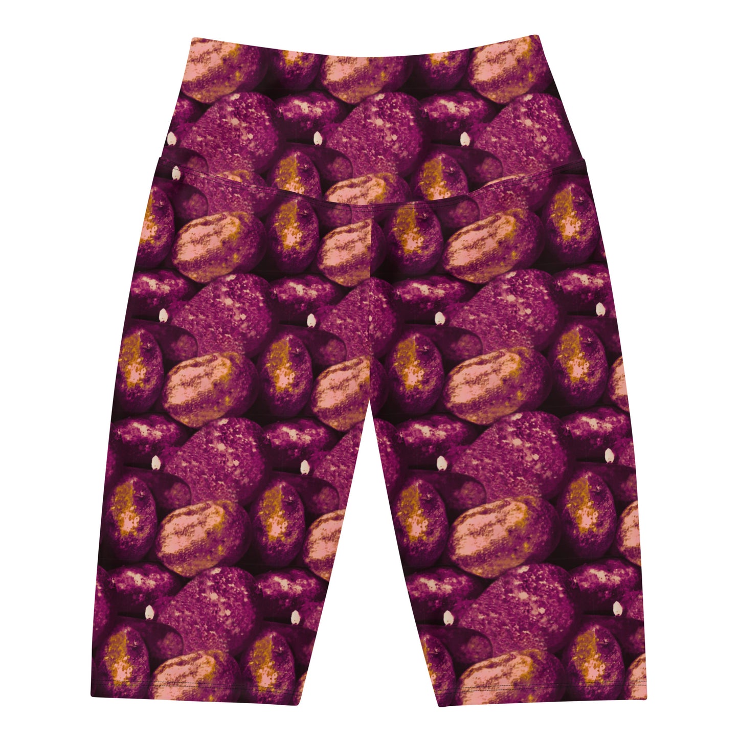 Two-Tone Potatoes Biker Shorts