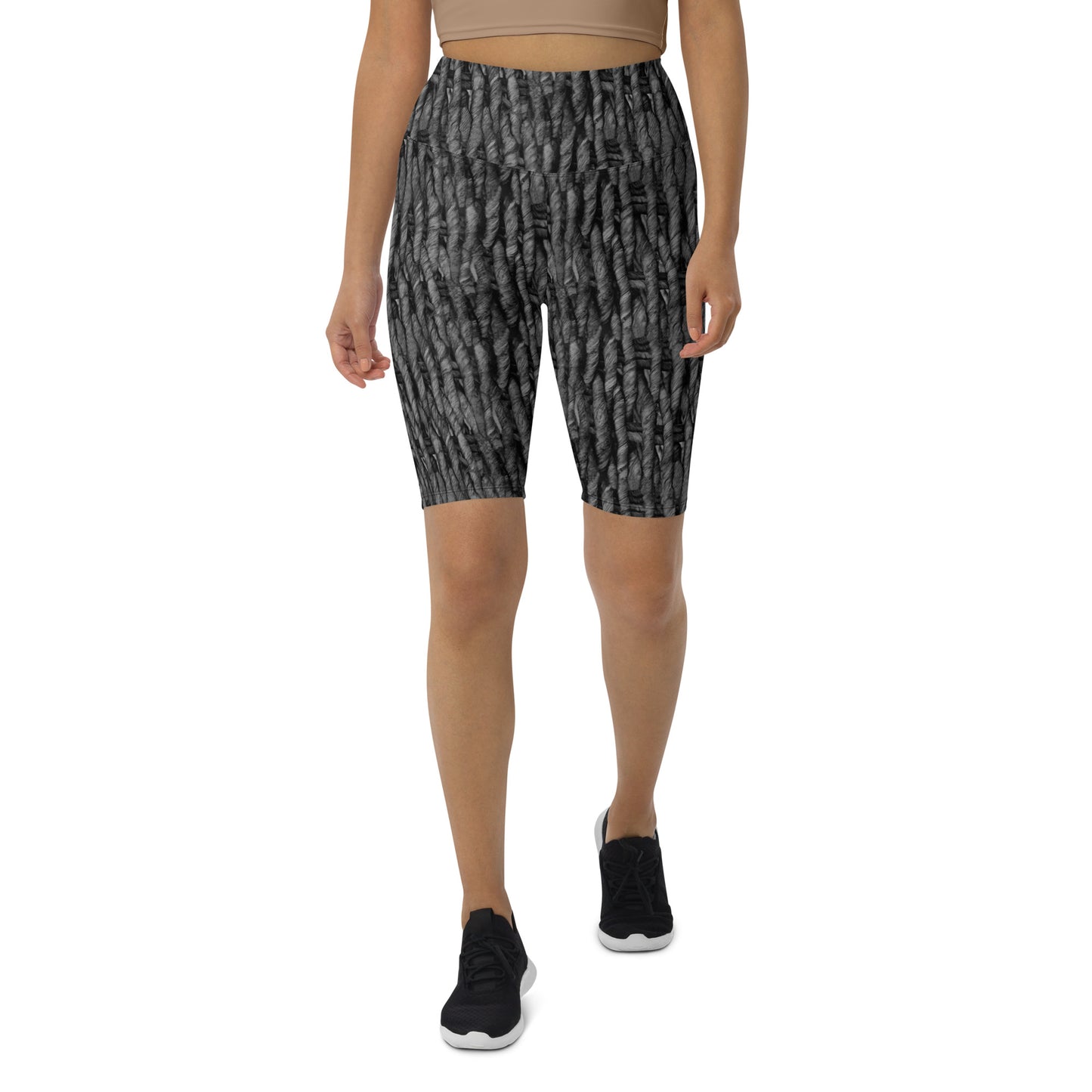 Product mockup, shorts, biker shorts, casual look, Womens fashion, Online fashion, textured, Elevated basics, versatile wardrobe, breathable, essentials, all over print, bestsellers, lightweight, capsule collection, running, workout, comfort