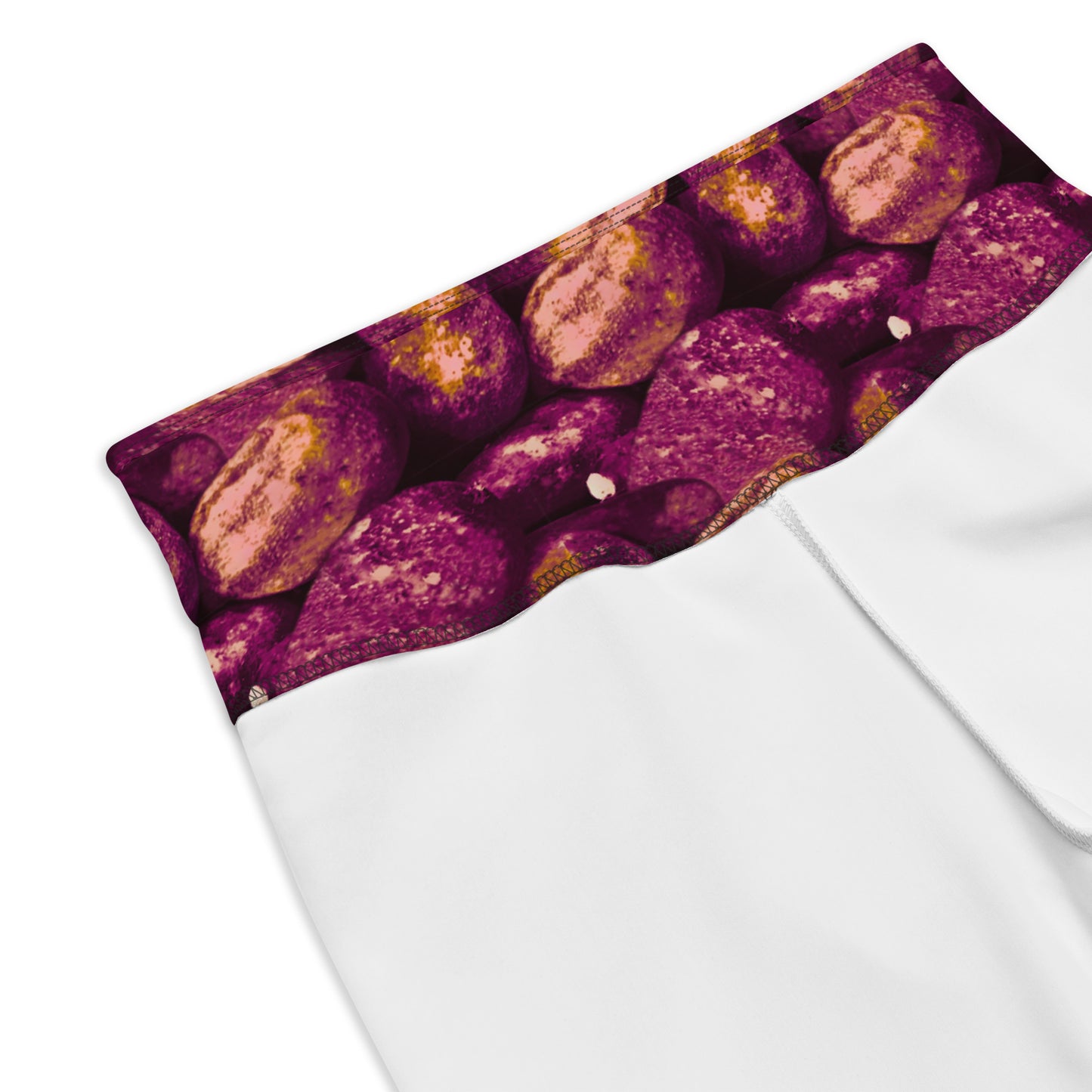 Two-Tone Potatoes Biker Shorts