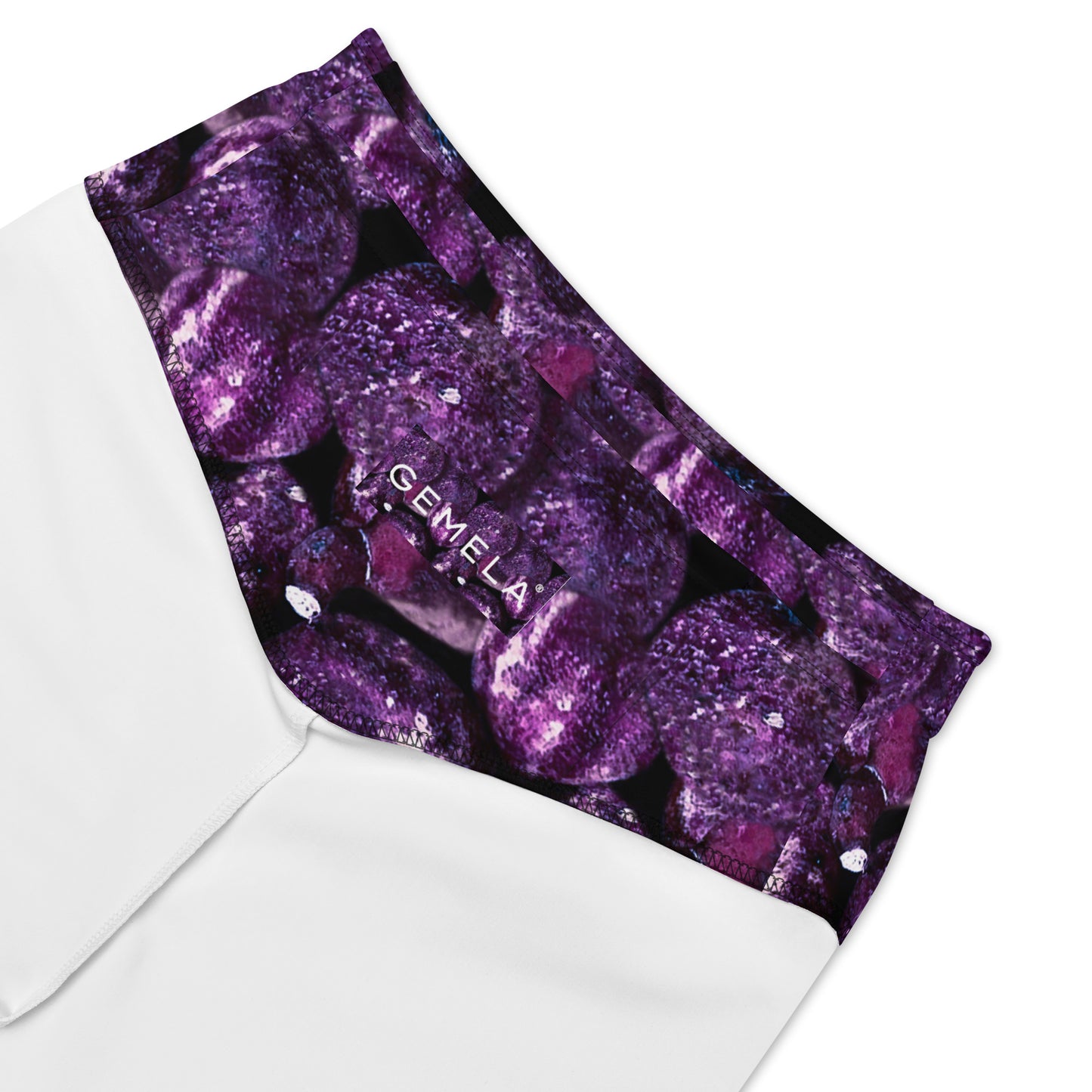 Product mockup, shorts, biker shorts, casual look, Womens fashion, Online fashion, textured, Elevated basics, versatile wardrobe, breathable, essentials, all over print, bestsellers, lightweight, capsule collection, running, workout, comfort, purple potatoes, potato prints