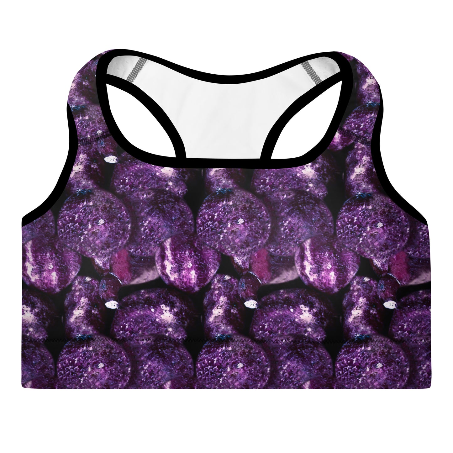 Product mockup, sports bra, skater look, workout, training gear, sportscore, yoga, pilates, running, gym, tennis, Womens fashion, Online fashion, textured, Elevated basics, versatile wardrobe, breathable, essentials, all over print, bestsellers, lightweight, capsule collection, loungewear, comfort, purple potatoes, potato prints