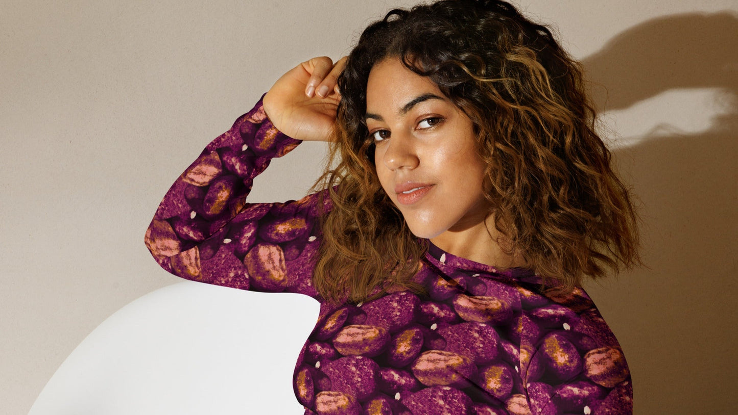 Product mockup, Sweatshirts, cropped top, Womens fashion, Online fashion, Tops, textured, Elevated basics, versatile wardrobe, breathable, essentials, workout, yoga clothes, fullsleeves, cropped, potato prints, all over print, bestsellers, lightweight, capsule collection, loungewear