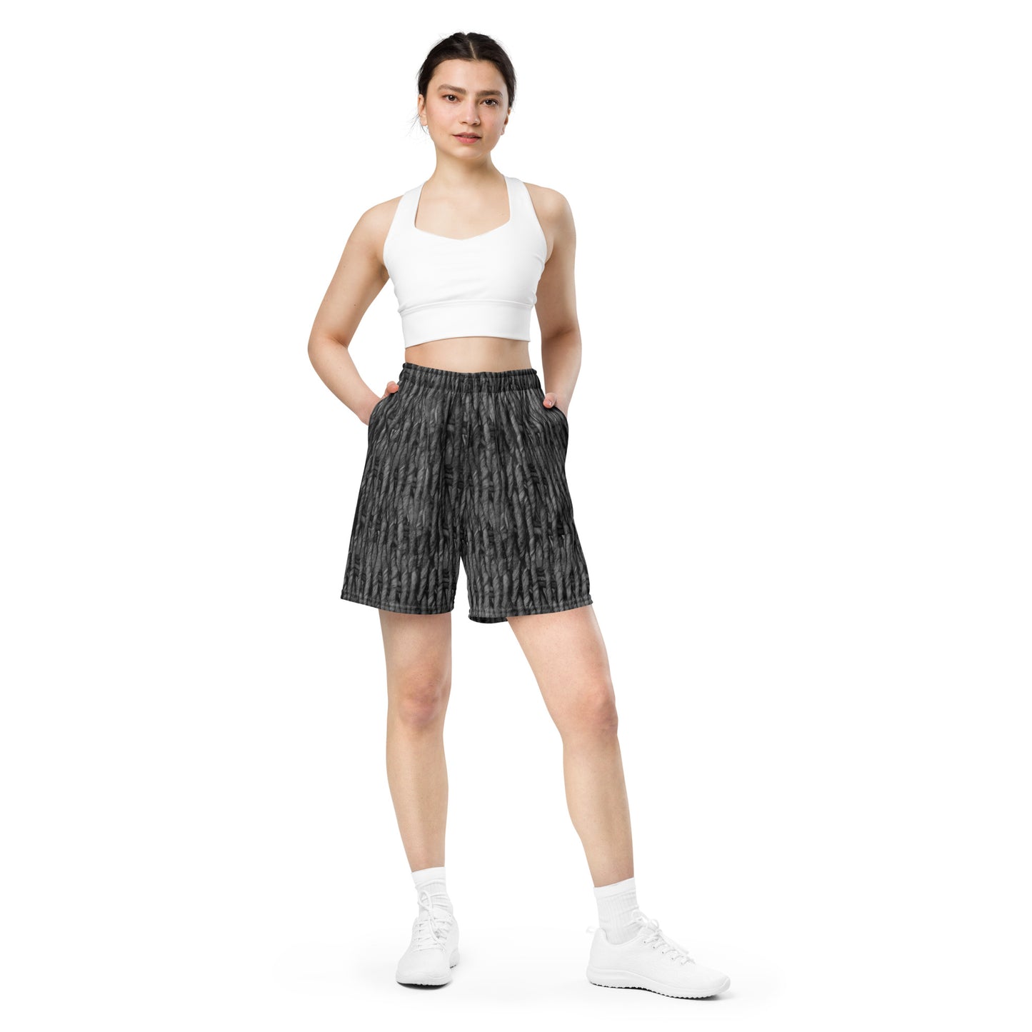 Product mockup, shorts, yoga, running, workout, gym, loose shorts, boxyfit, casual look, Womens fashion, Online fashion, textured, Elevated basics, versatile wardrobe, breathable, essentials, all over print, bestsellers, lightweight, capsule collection, running, workout, comfort