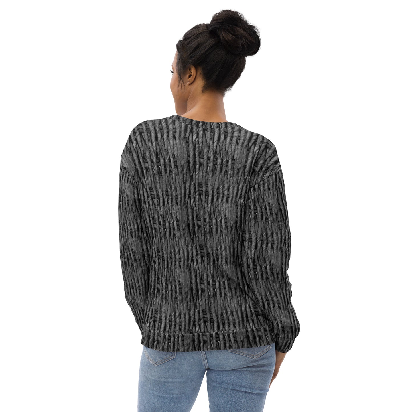 Product mockup, Sweatshirts, Womens fashion, Online fashion, Tops, textured, Elevated basics, versatile wardrobe, breathable, essentials, workout, yoga clothes, full length, training gear, round neck