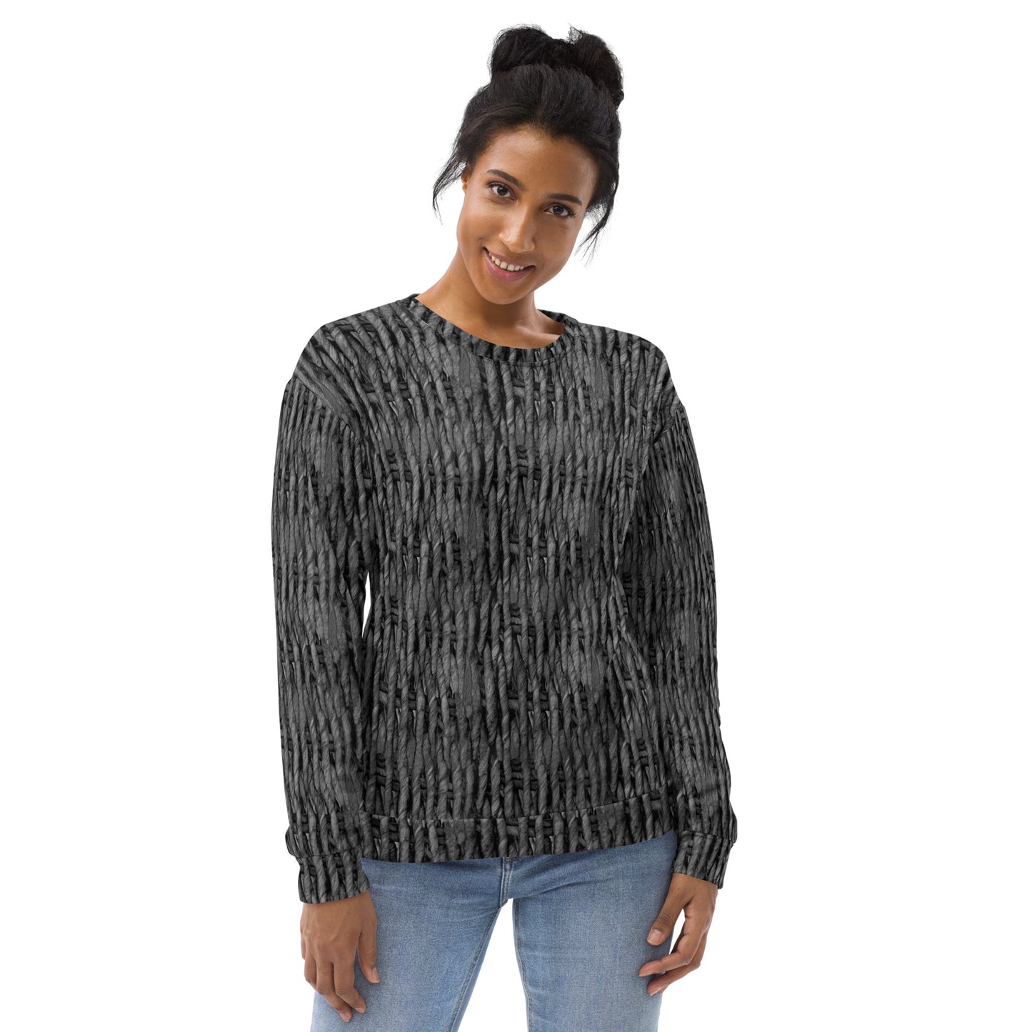 Product mockup, Sweatshirts, Womens fashion, Online fashion, Tops, textured, Elevated basics, versatile wardrobe, breathable, essentials, workout, yoga clothes, full length, training gear, round neck