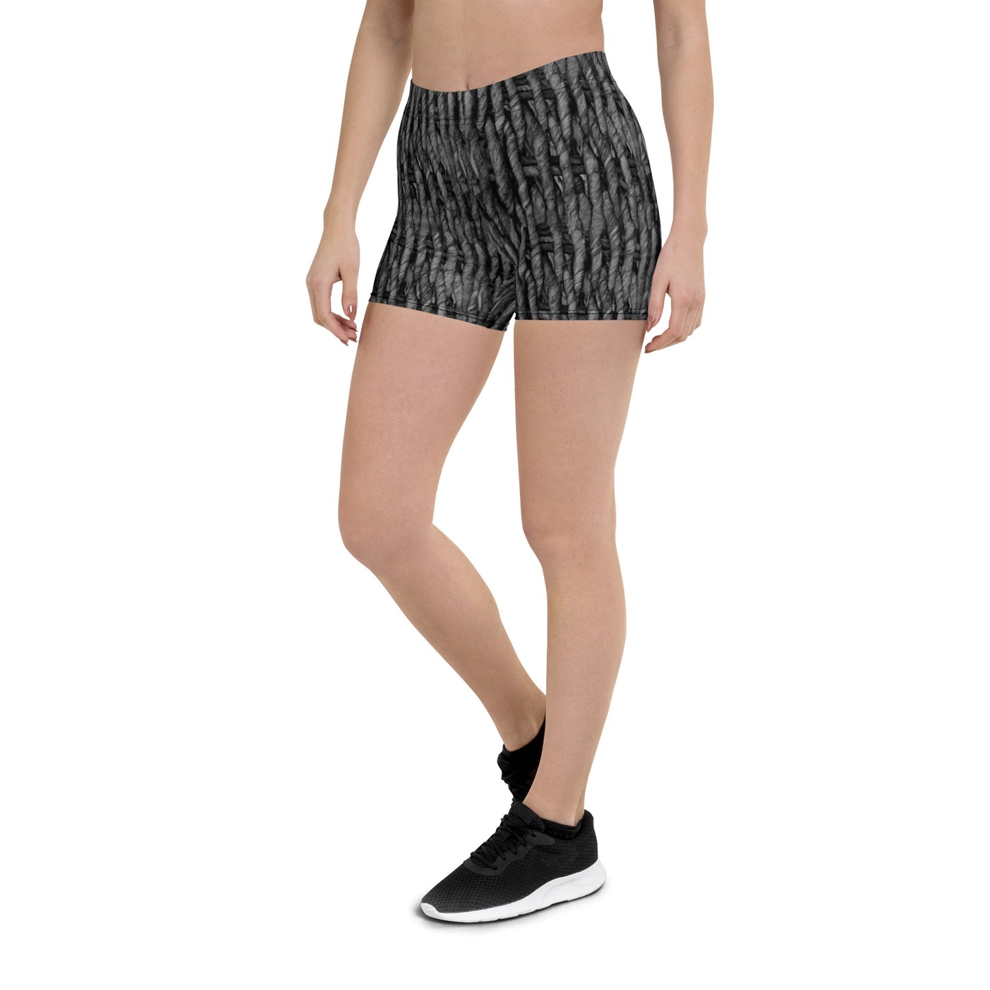 Product mockup, shorts, casual look, Womens fashion, Online fashion, textured, Elevated basics, versatile wardrobe, breathable, essentials, all over print, bestsellers, lightweight, capsule collection, running, workout, comfort
