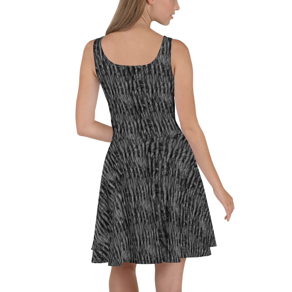Product mockup, skater dress, skatercore, flared dress, Womens fashion, Online fashion, textured, prints, Elevated basics, versatile wardrobe, breathable, essentials, basics, comfy, all over prints