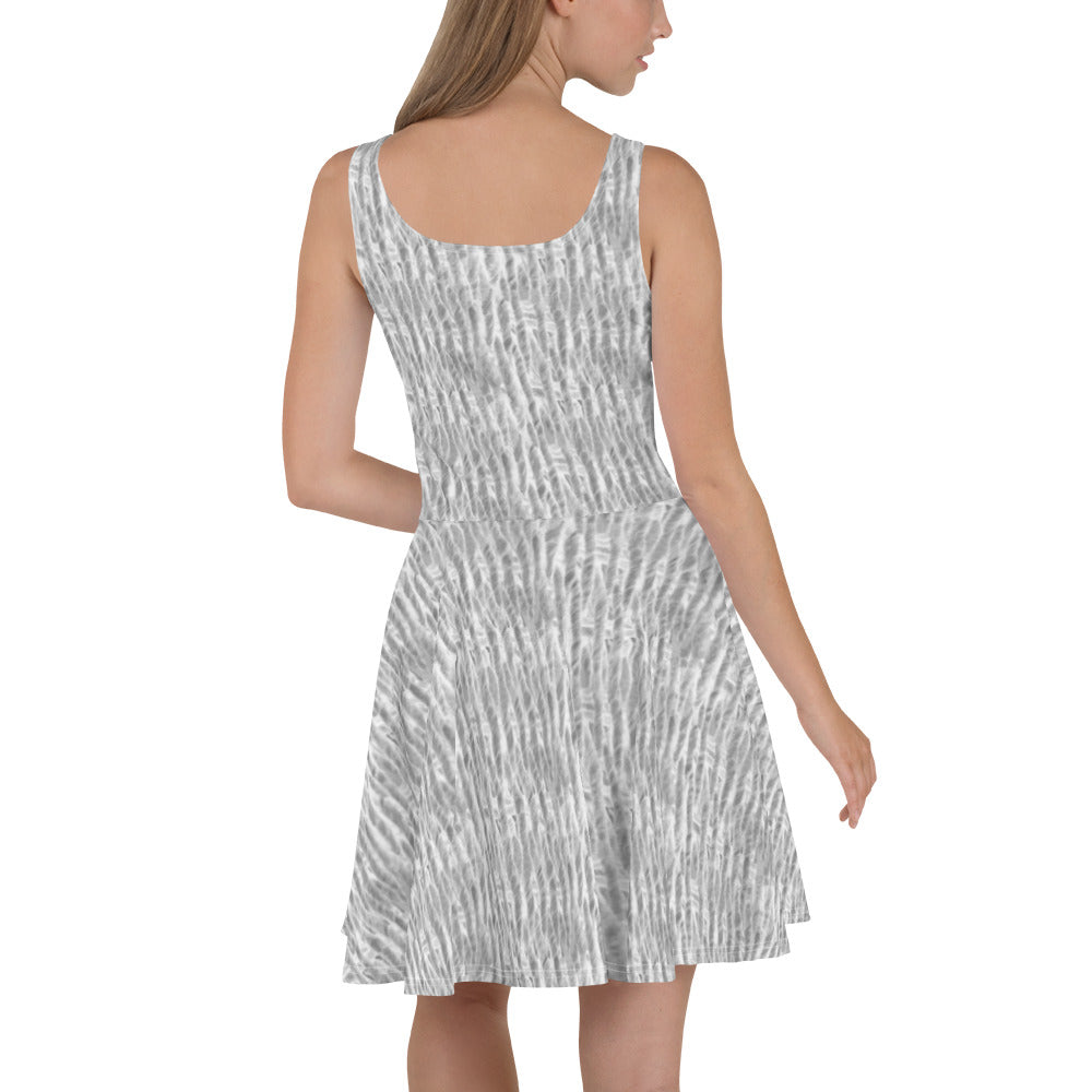 Product mockup, skater dress, skatercore, flared dress, Womens fashion, Online fashion, textured, prints, Elevated basics, versatile wardrobe, breathable, essentials, basics, comfy, all over prints