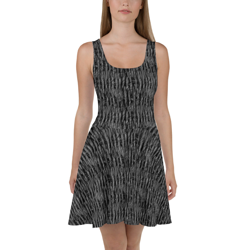 Product mockup, skater dress, skatercore, flared dress, Womens fashion, Online fashion, textured, prints, Elevated basics, versatile wardrobe, breathable, essentials, basics, comfy, all over prints
