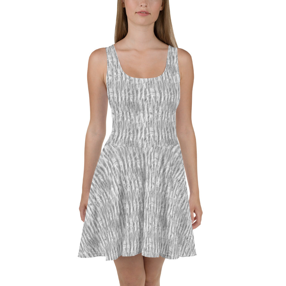Product mockup, skater dress, skatercore, flared dress, Womens fashion, Online fashion, textured, prints, Elevated basics, versatile wardrobe, breathable, essentials, basics, comfy, all over prints