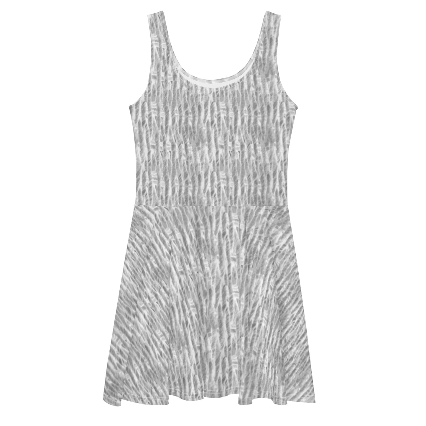 Product mockup, skater dress, skatercore, flared dress, Womens fashion, Online fashion, textured, prints, Elevated basics, versatile wardrobe, breathable, essentials, basics, comfy, all over prints