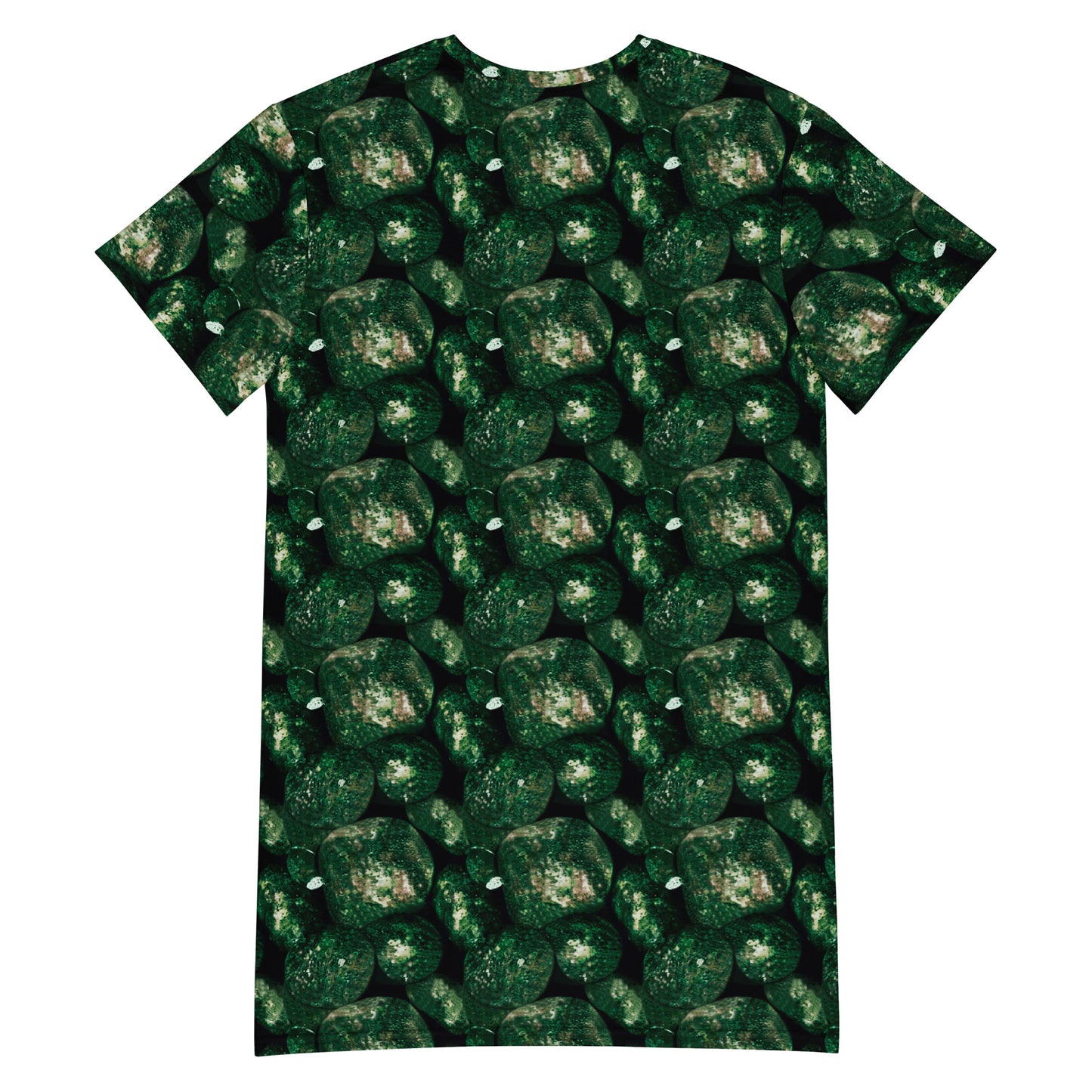 Green Potato Sack T-shirt Dress