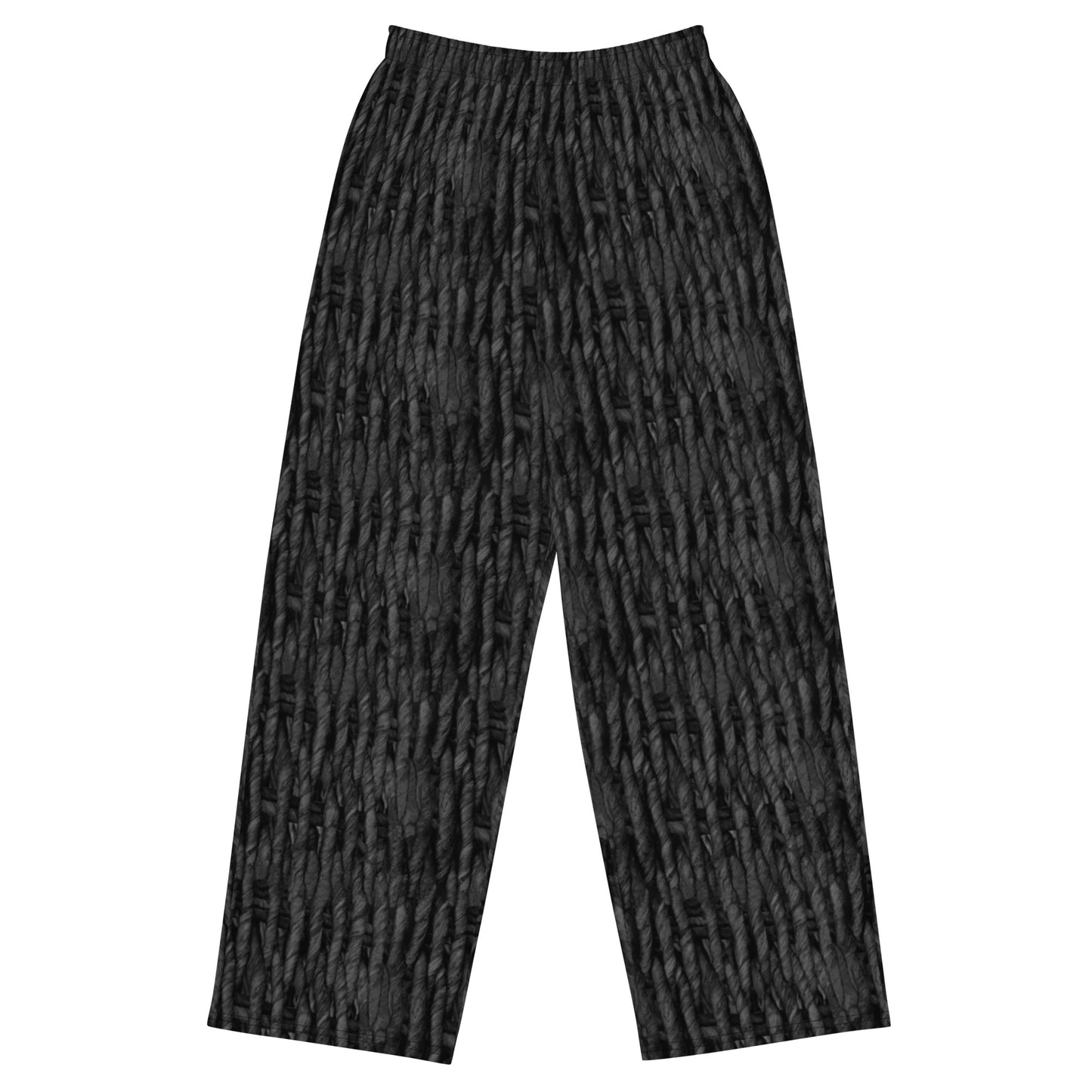 Product mockup, trousers, wide leg trousers, Womens fashion, Online fashion, textured, prints, Elevated basics, versatile wardrobe, breathable, essentials, basics, potato prints, full length, comfy, all over prints, matching sets