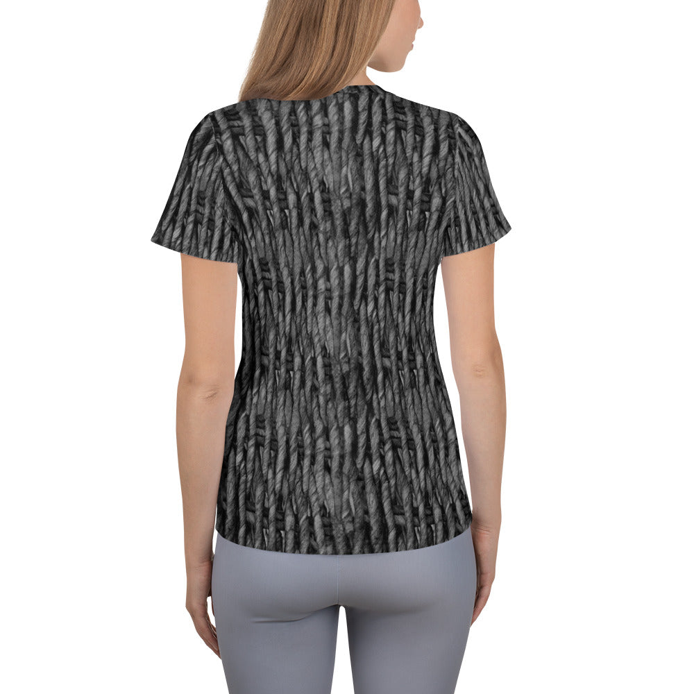 Product mockup, tshirts, Womens fashion, Online fashion, Tops, regular fit, textured, Elevated basics, versatile wardrobe, breathable, essentials, workout, yoga clothes, full length, training gear, round neck