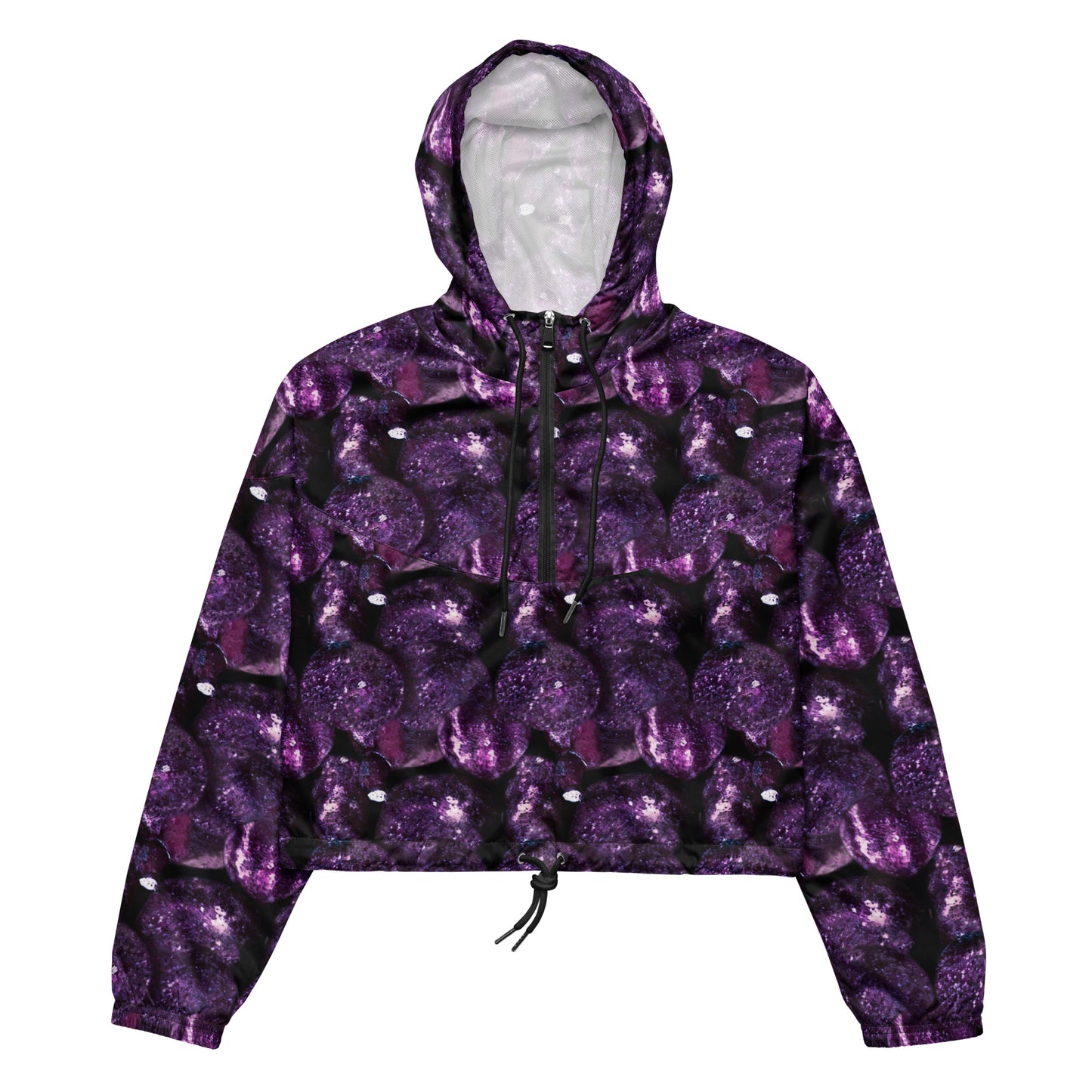 Purple Potatoes Cropped Windbreaker