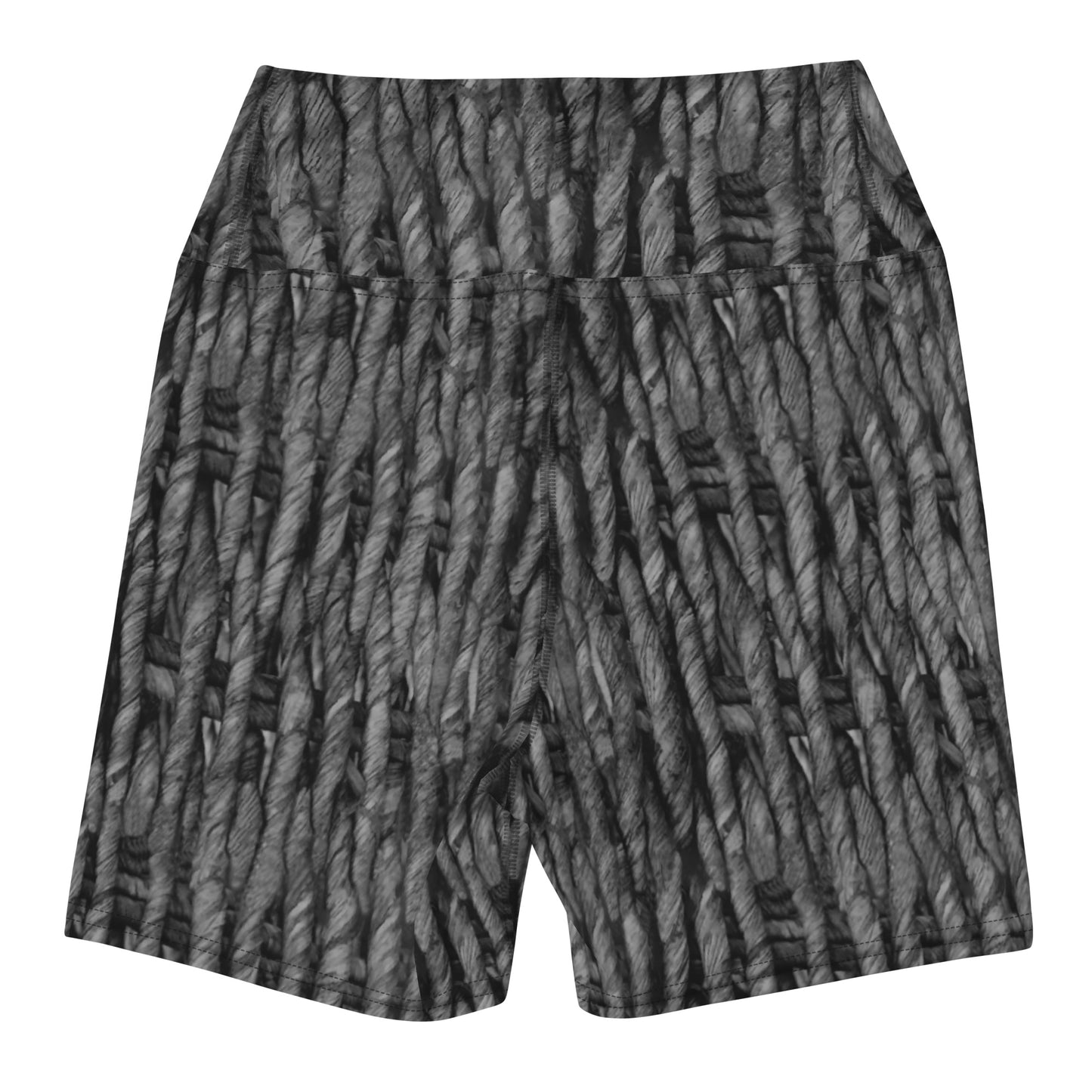 Contrast Tonal Textures Athletic Shorts