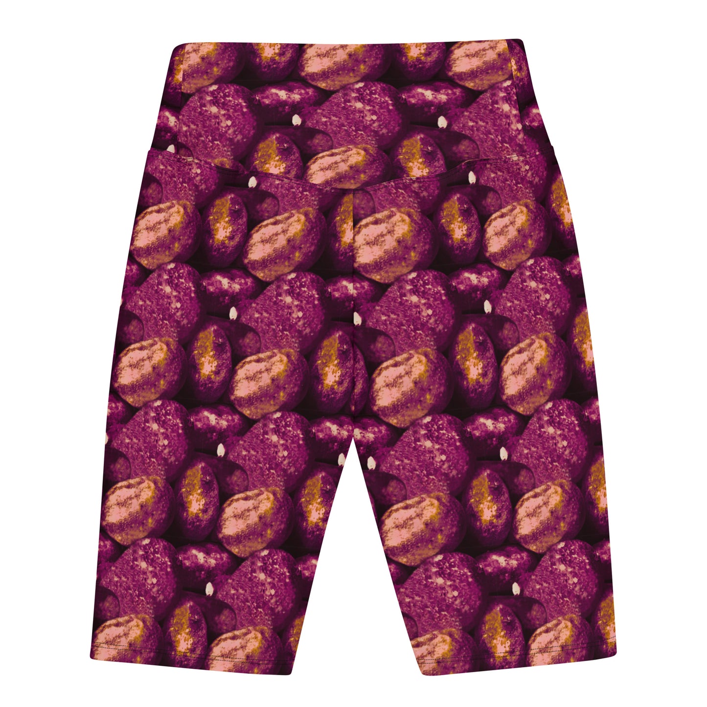 Two-Tone Potatoes Biker Shorts