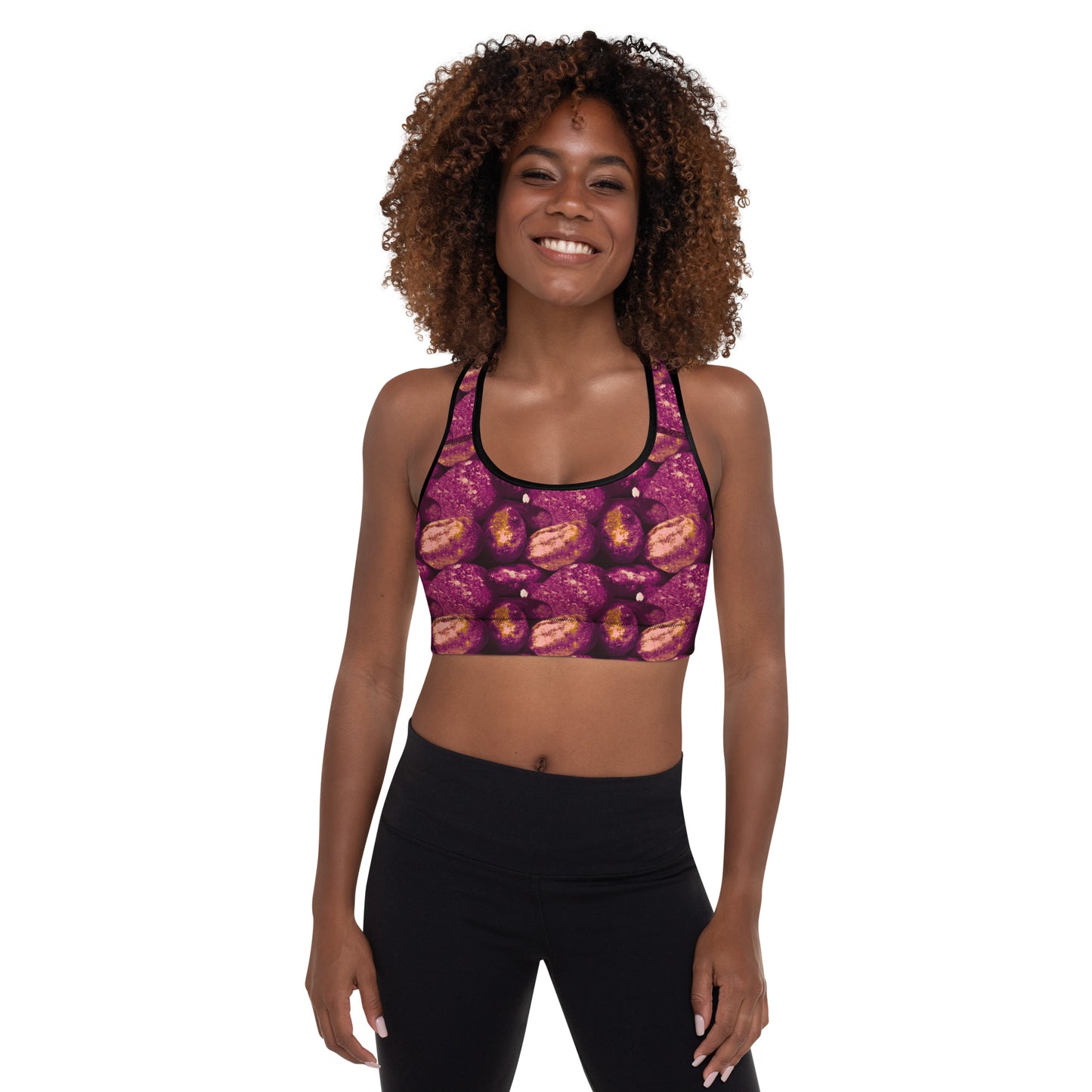 Two-Tone Potatoes Sports Bra