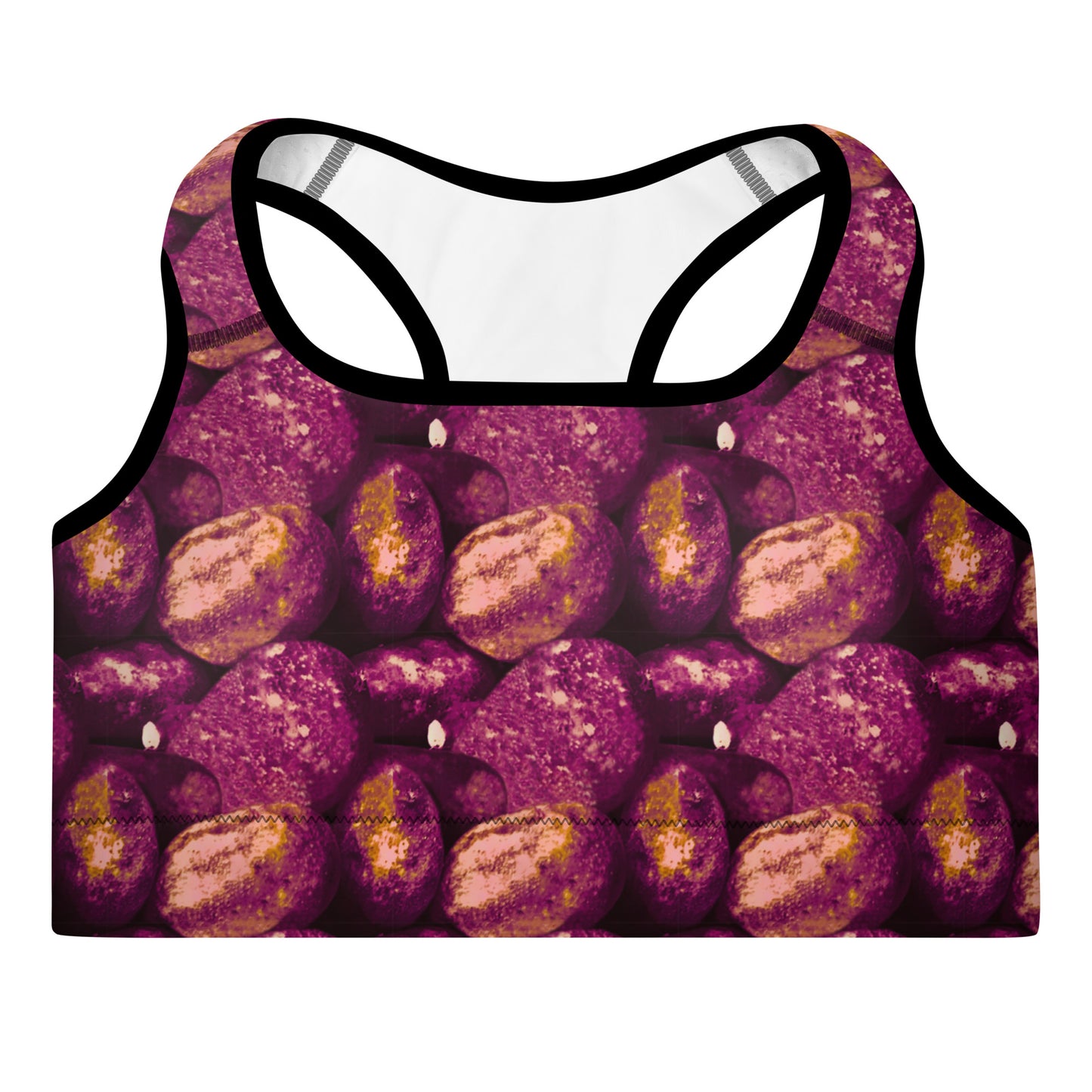 Two-Tone Potatoes Sports Bra