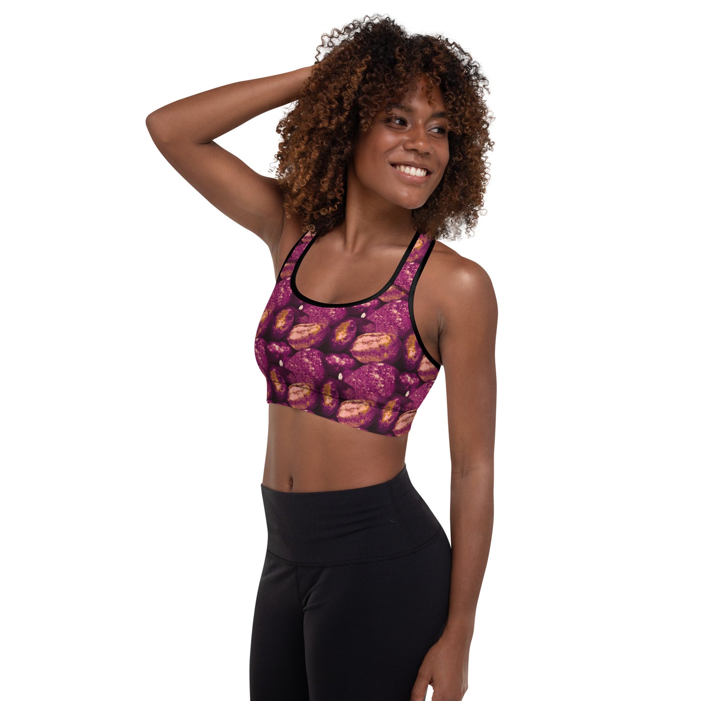 Two-Tone Potatoes Sports Bra