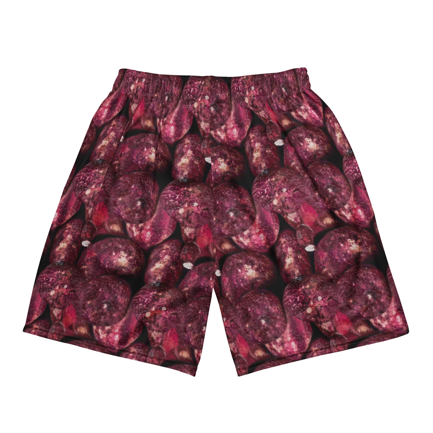 Vivid Pink Potatoes Loose-fit Basketball Shorts