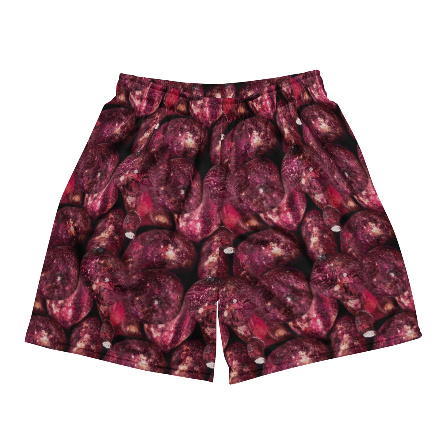 Vivid Pink Potatoes Loose-fit Basketball Shorts