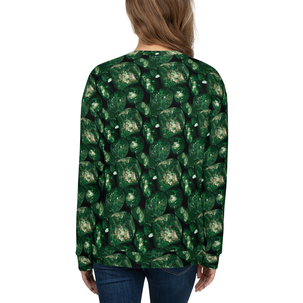 Vivid Green Potatoes Sweatshirt