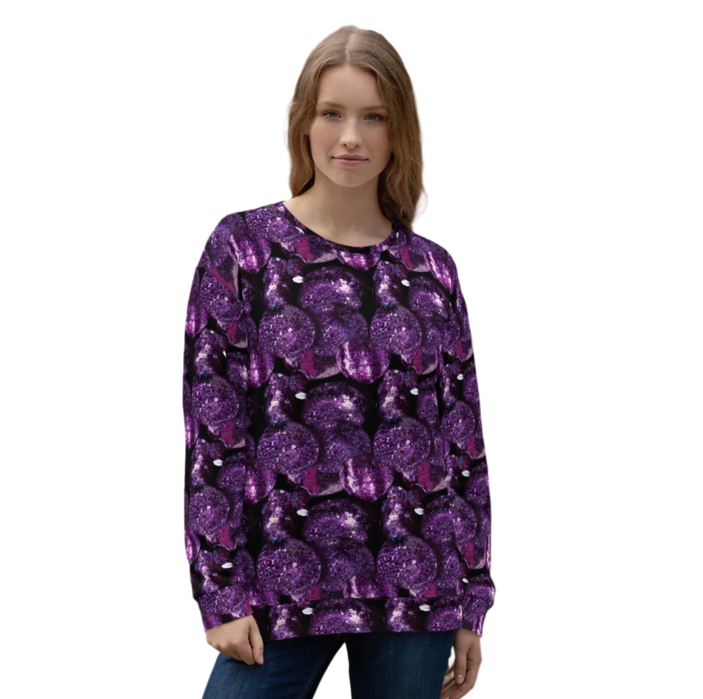 Vivid Purple Potatoes Sweatshirt