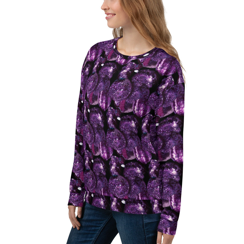 Vivid Purple Potatoes Sweatshirt