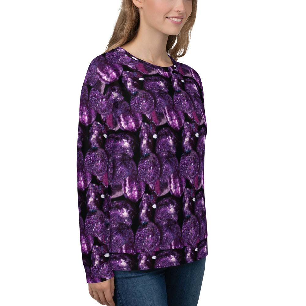 Vivid Purple Potatoes Sweatshirt