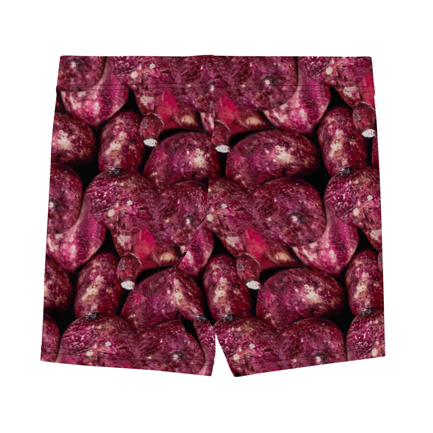 Vivid Pink Potatoes Swim Shorts