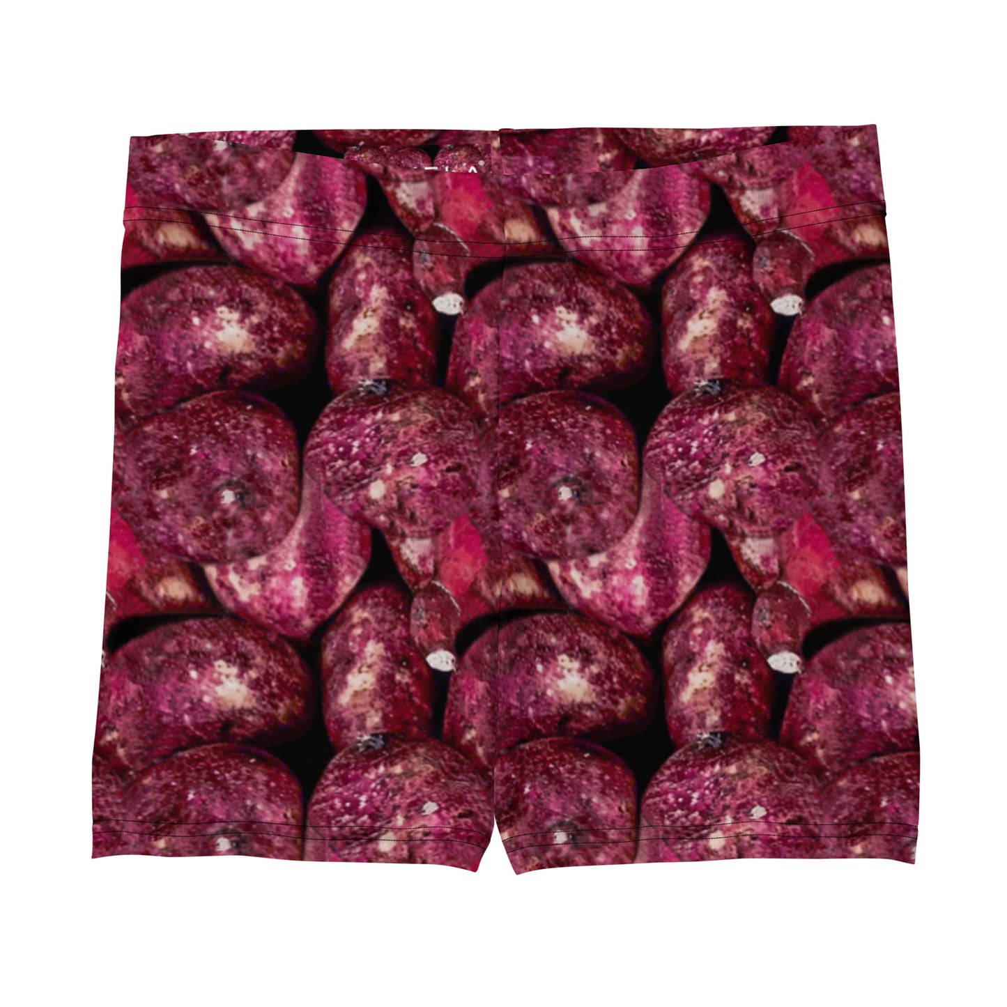 Vivid Pink Potatoes Swim Shorts