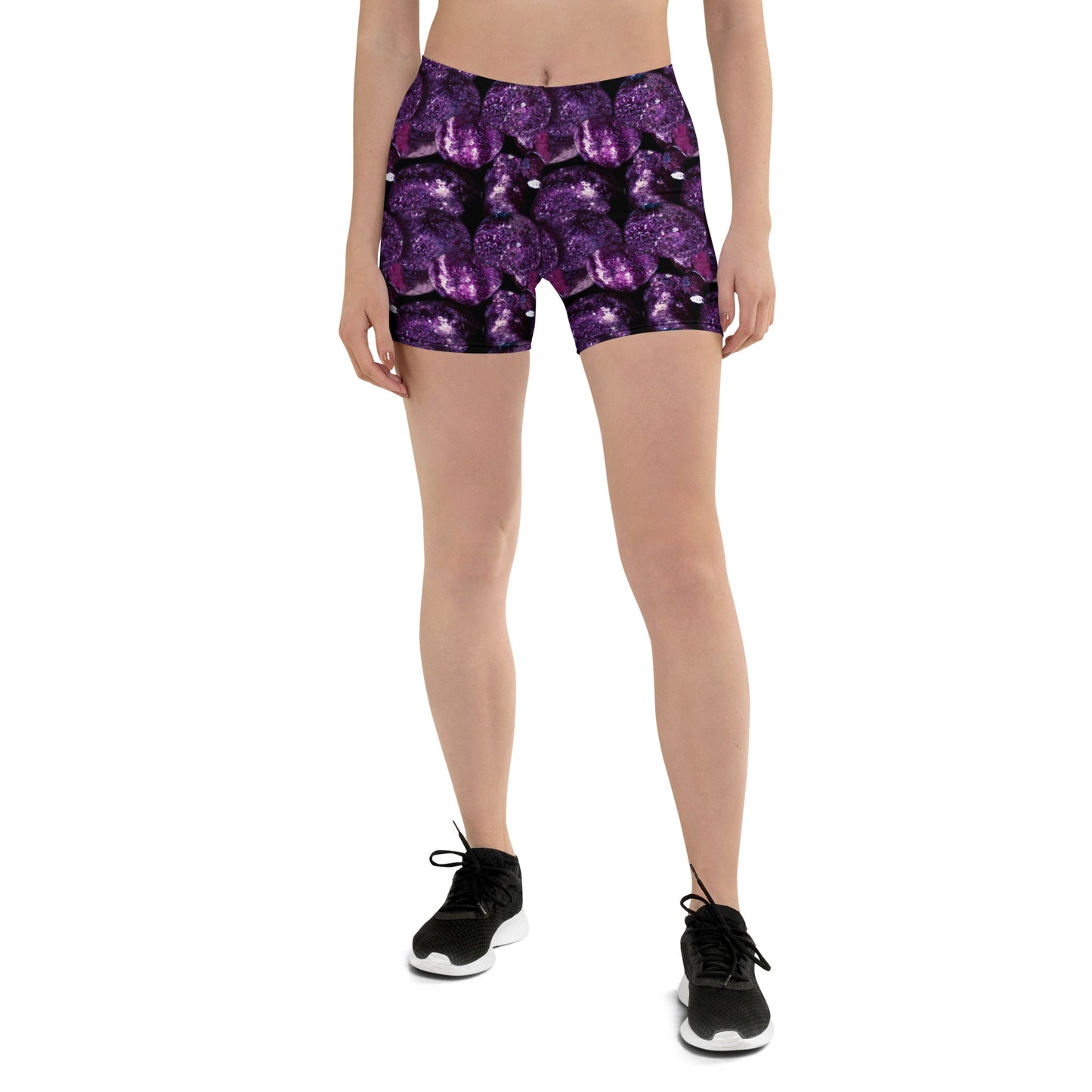 Vivid Purple Potatoes Swim Shorts