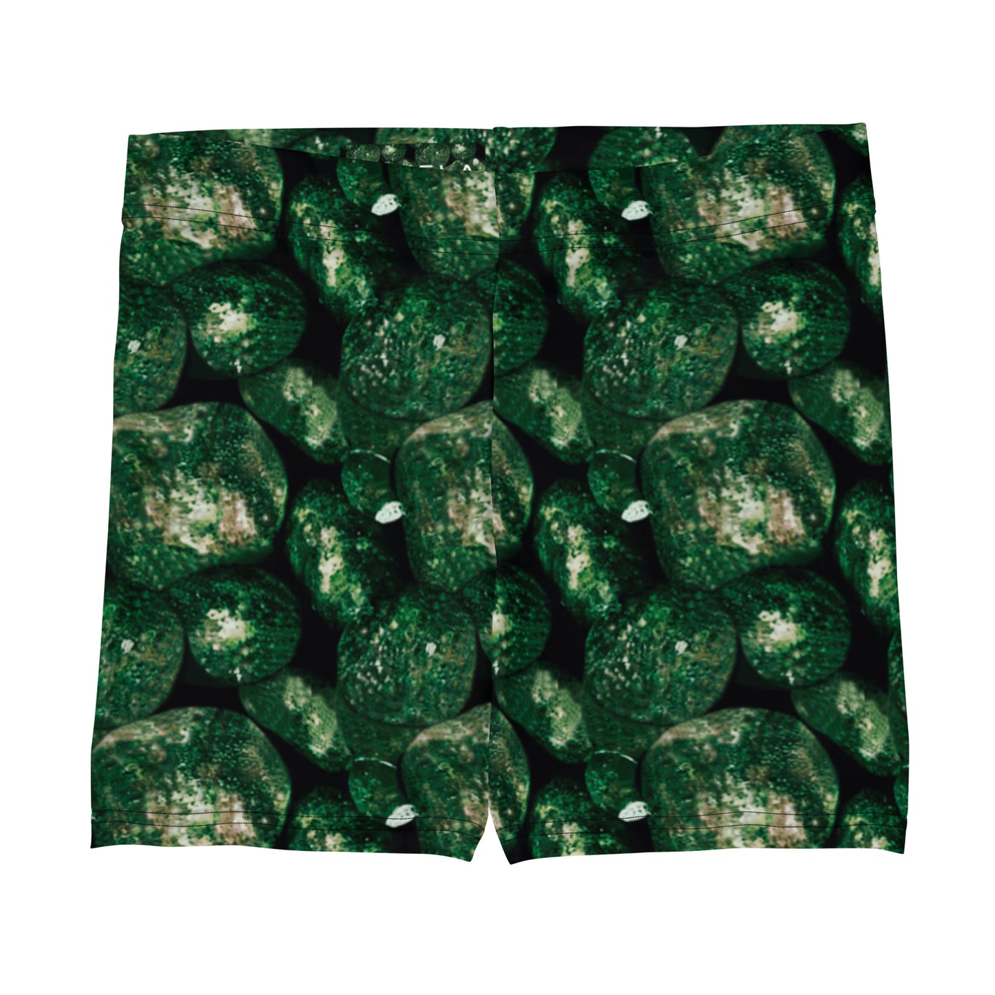 Vivid Green Potatoes Swim Shorts