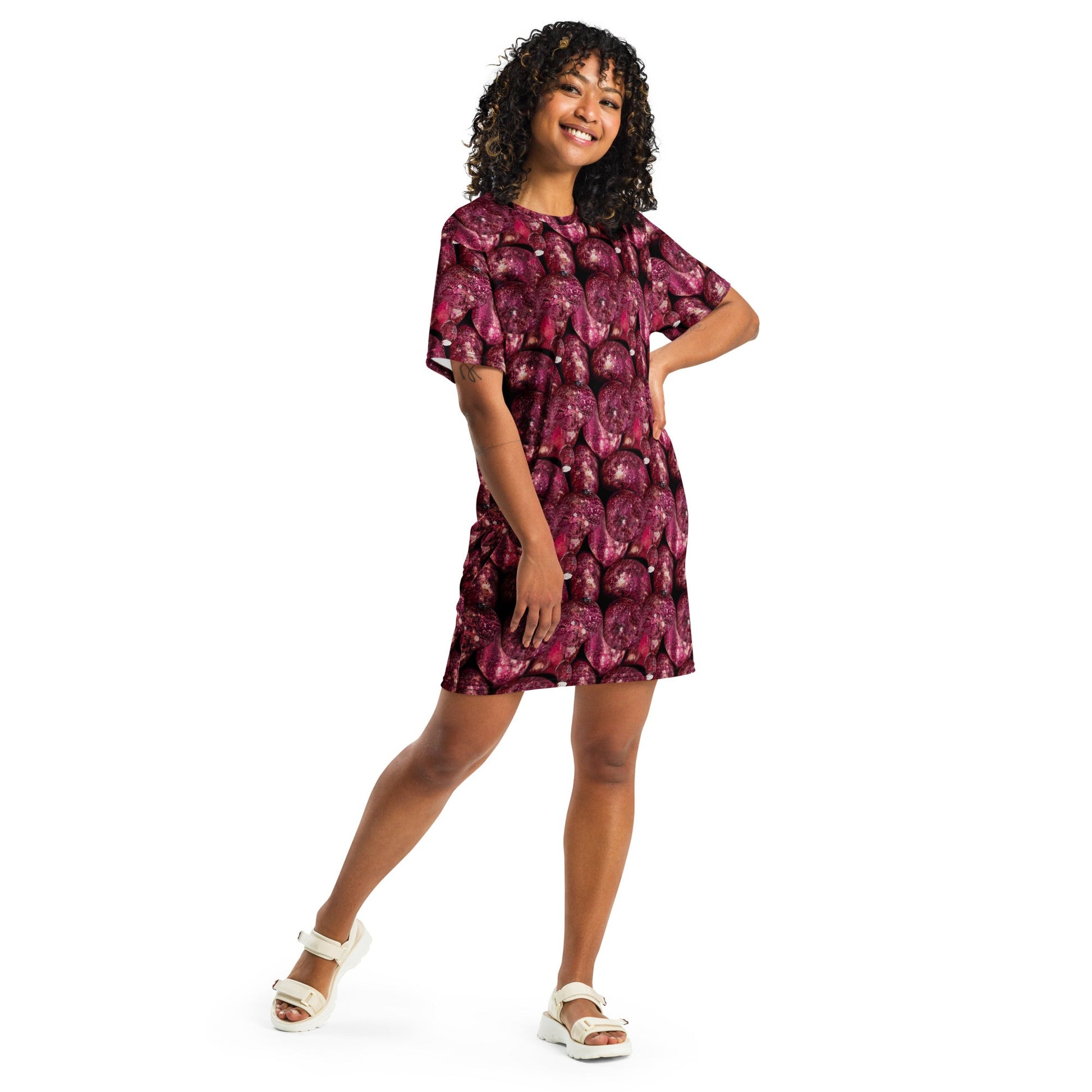 Pink Potato Sack T-shirt Dress GEMELA Pink Potato Sack T-shirt Dress GEMELA