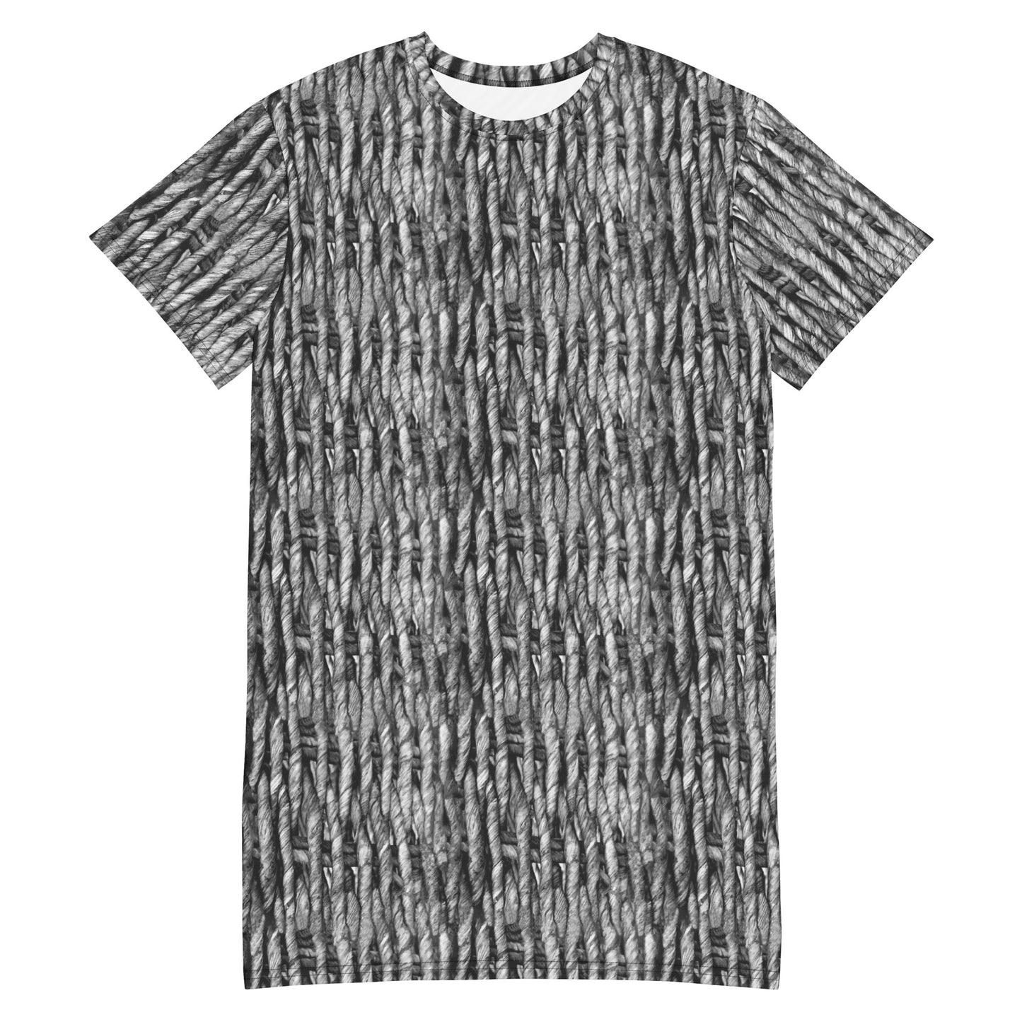 Tonal Textures 6.0 T-shirt Dress