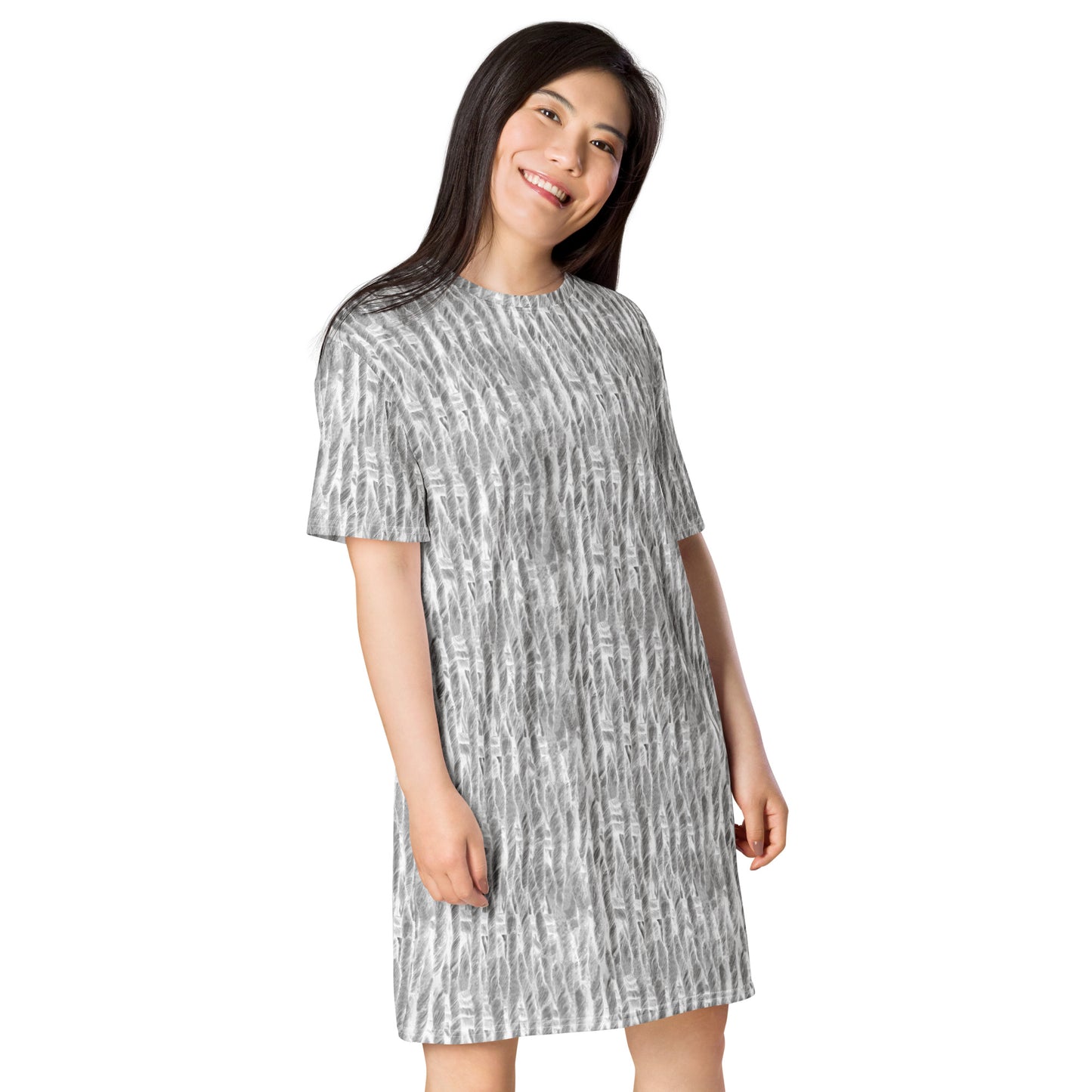 Tonal Textures 3.1 T-shirt Dress