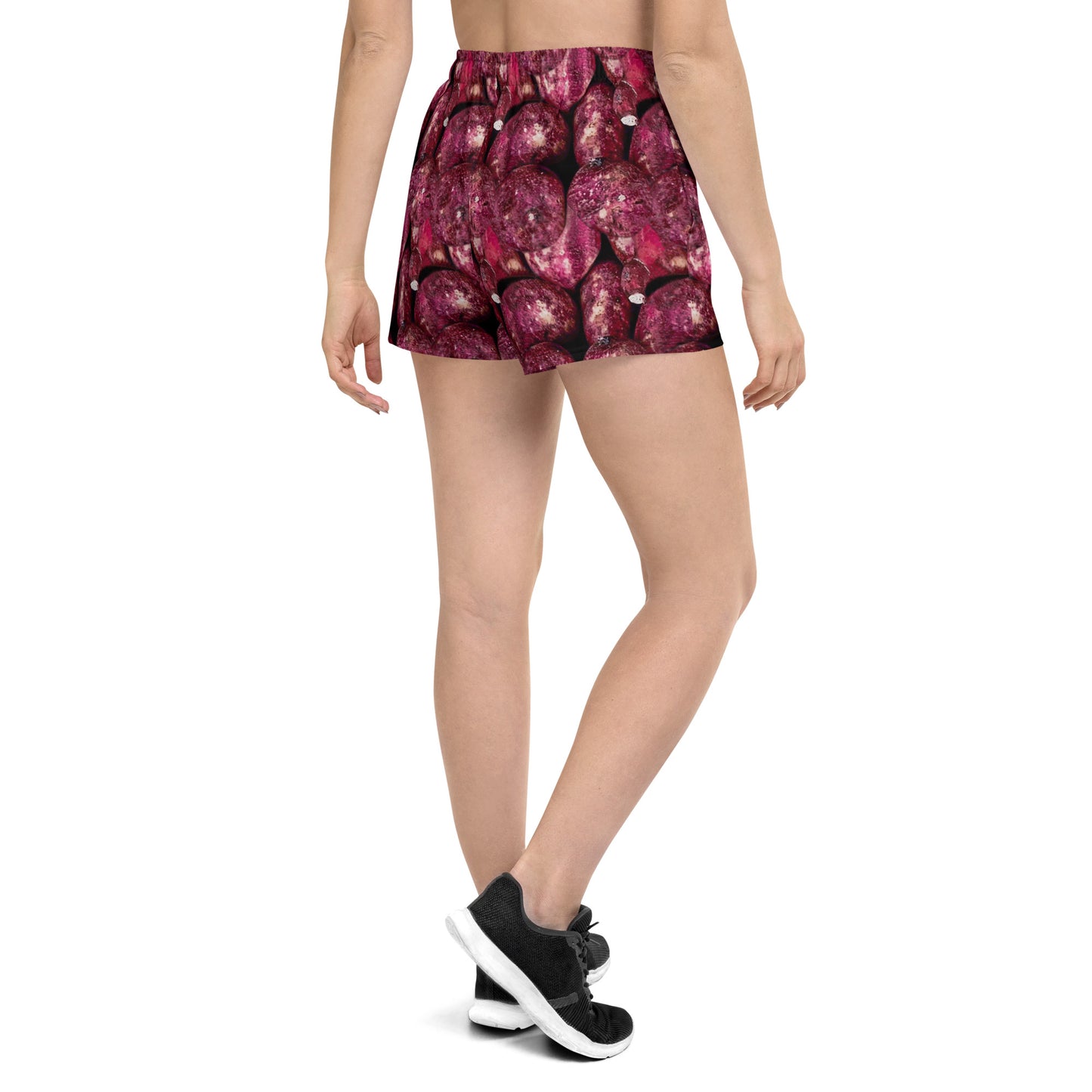 Vivid Pink Potatoes Loose-fit Running Shorts