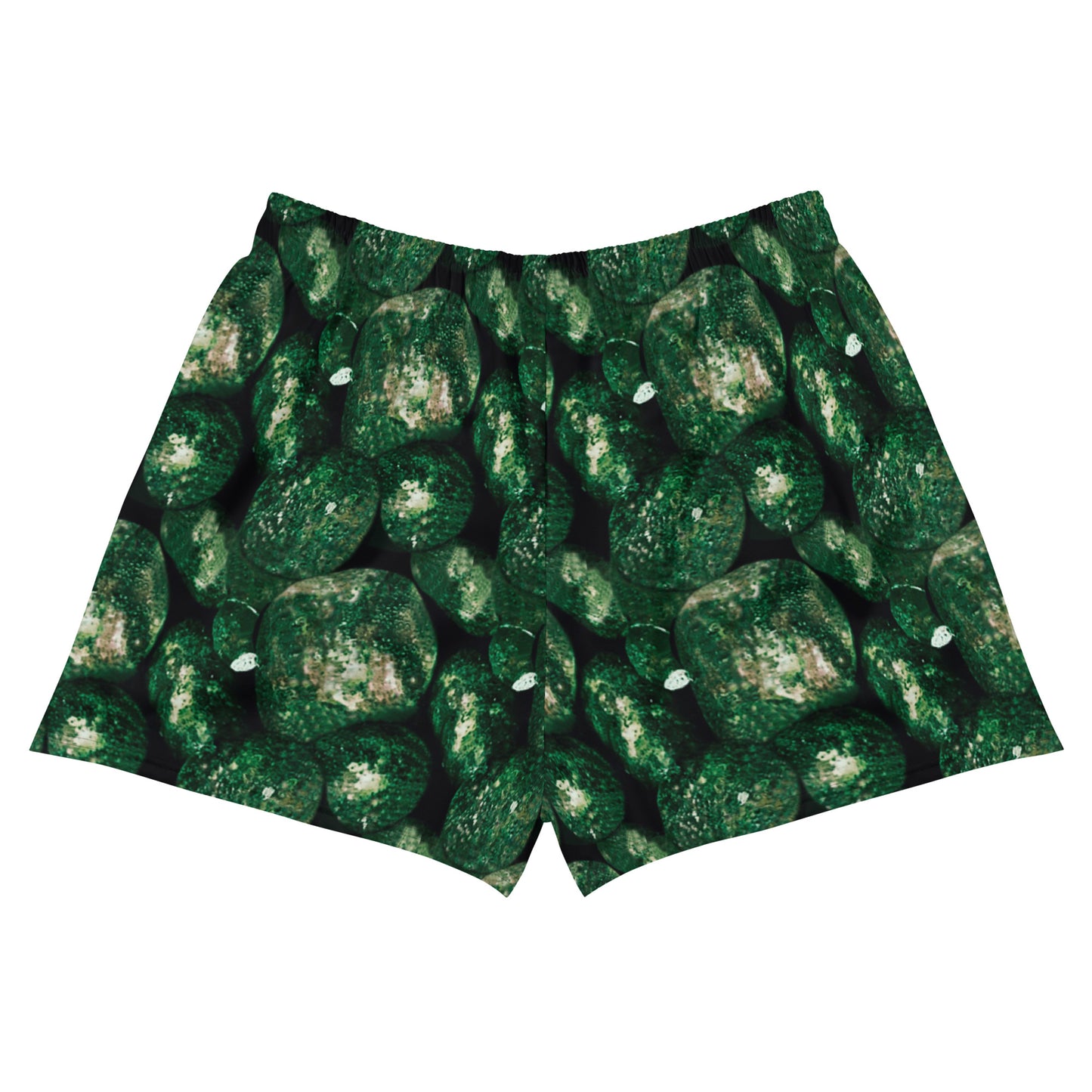 Vivid Green Potatoes Loose-fit Running Shorts