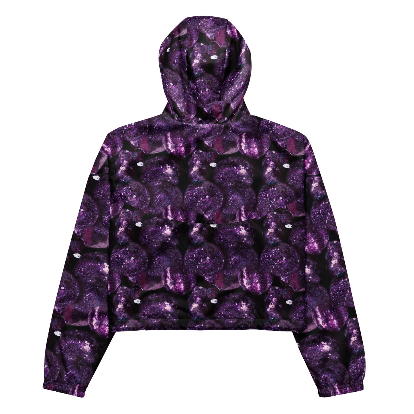 Purple Potatoes Cropped Windbreaker