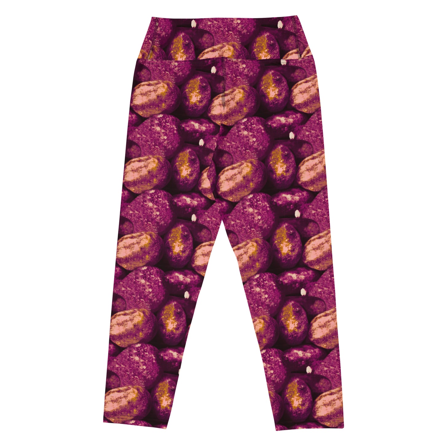 Two-Tone Potatoes Capri Leggings