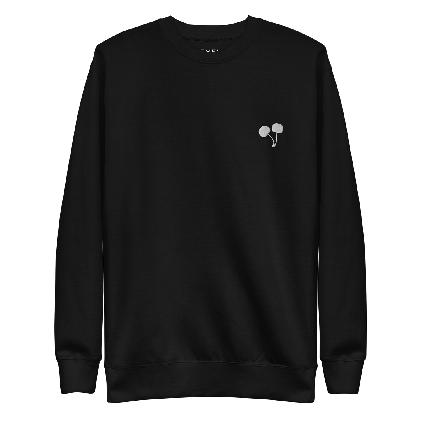 Cherries Emblem Crew Neck Sweatshirt