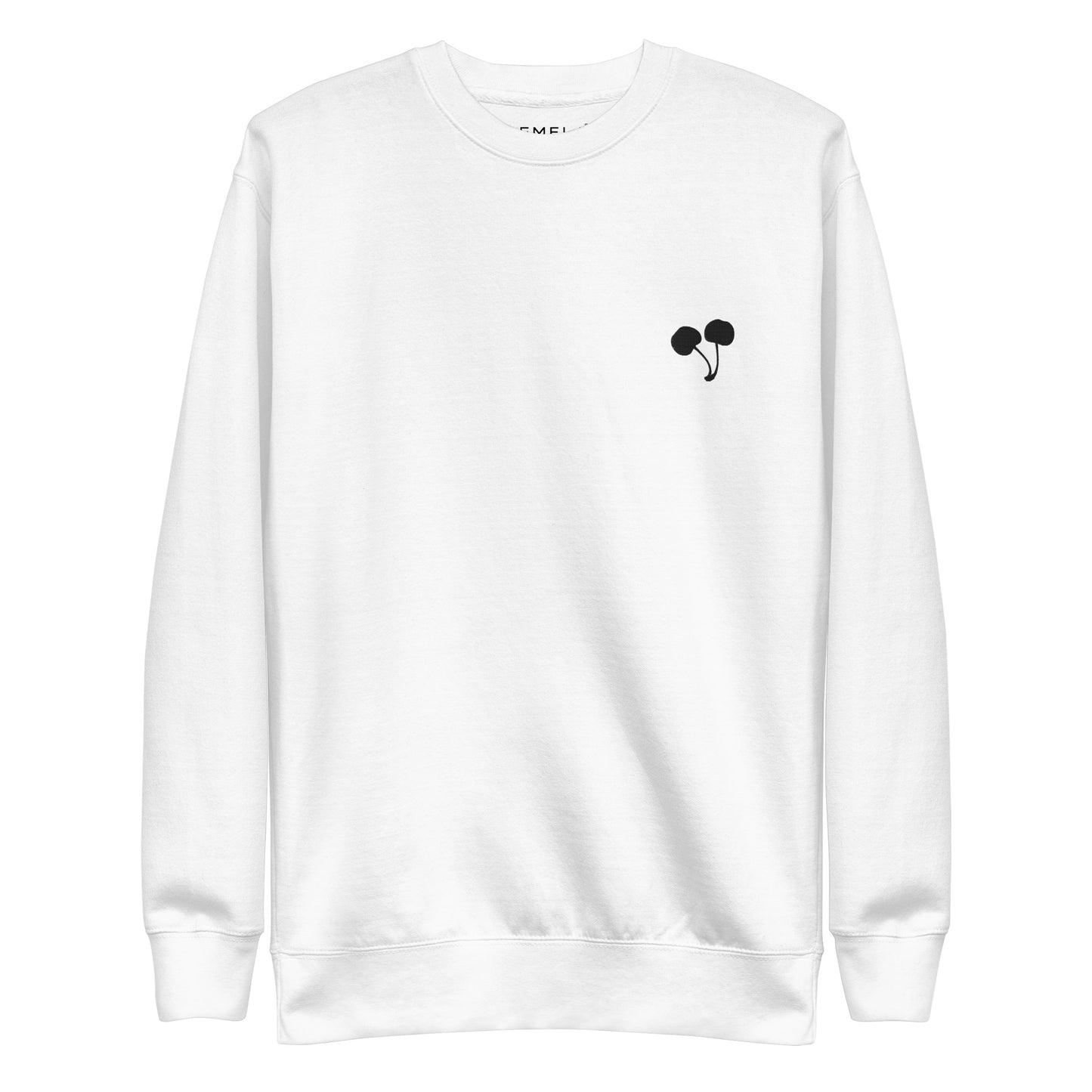 Cherries Emblem Crew Neck Sweatshirt