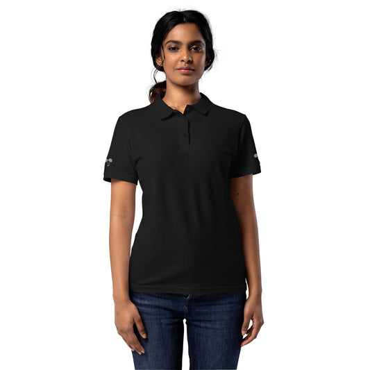 Cotton Emblems Pique Polo Shirt